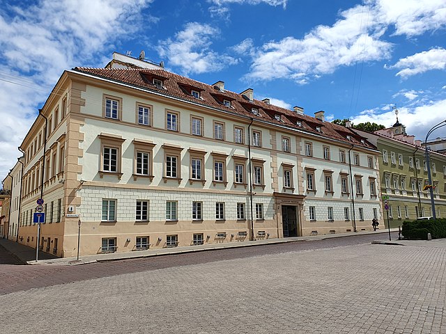 Vilnius University, Faculty of Philosophy (photo: Wiki Commons)